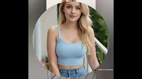 American AI Beauty Lookbook | Soft & Stylish Digital Fashion