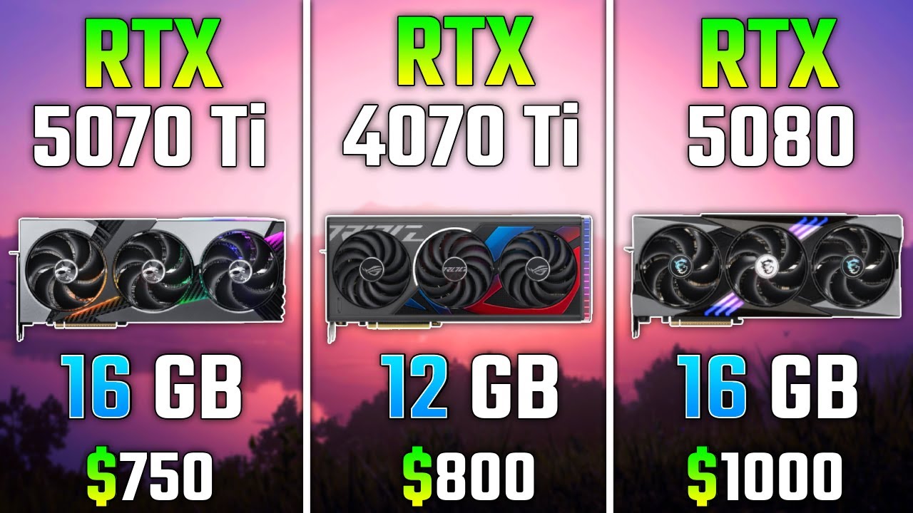 RTX 5070 Ti vs RTX 4070 Ti vs RTX 5080 | Test in 7 Games - YouTube