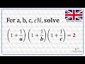 1995 British Mathematics Olympiad Problem