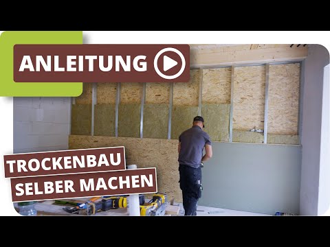 Video: Trockenbaunähte zum Selbermachen