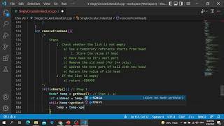 [C++] Singly Circular Linked List - Delete From Head (Deletion)
