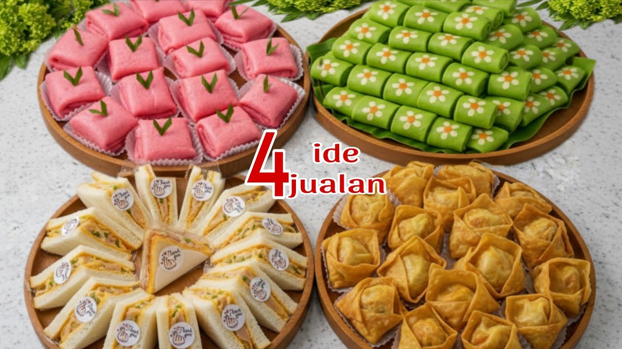 MENU BARU‼️GACOR BIKIN OMSET MEROKET, IDE JUALAN BULAN PUASA, 4 JAJANAN PALING DICARI BULAN PUASA