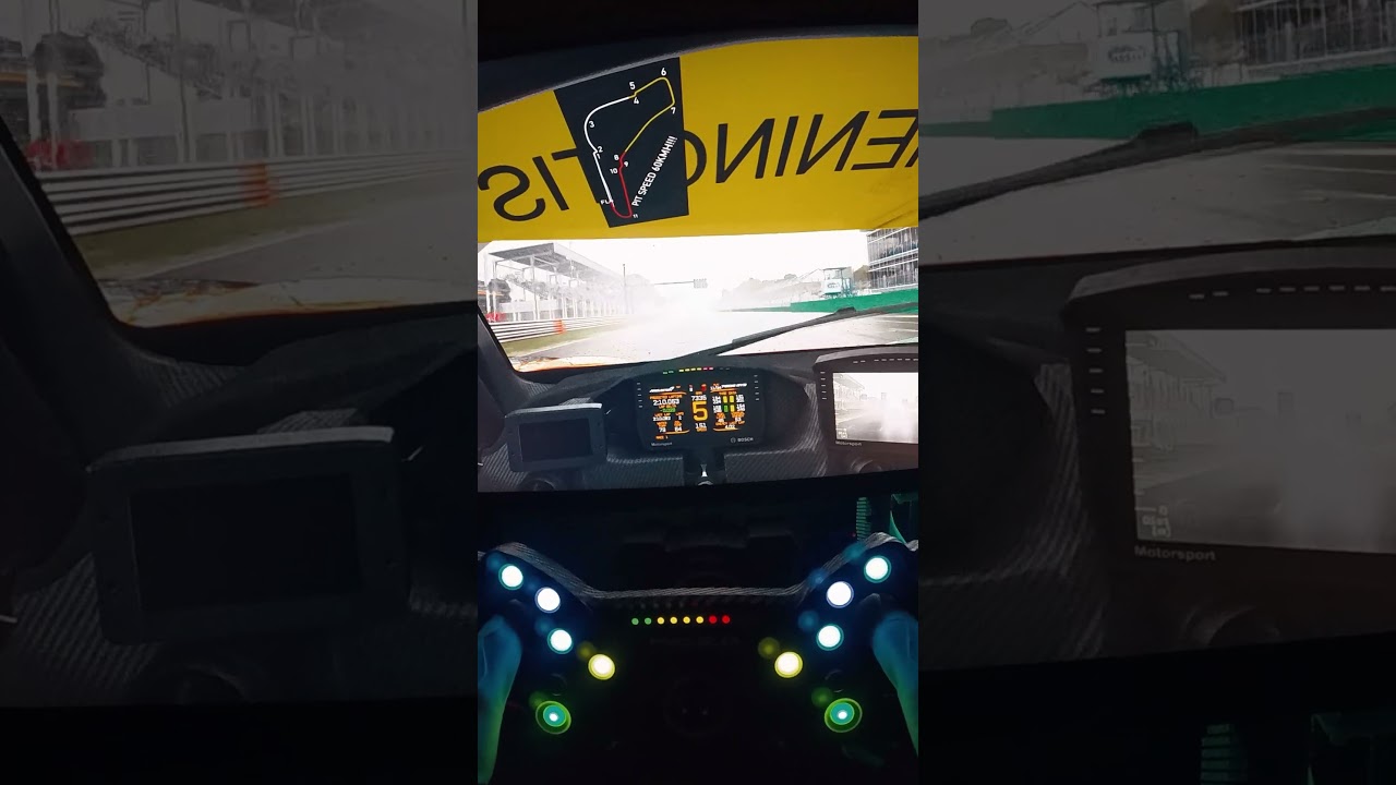 Le Mans Ultimate (LMU) full WET, Mclaren gt3 720s 