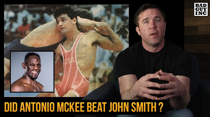 Did Antonio McKee beat John Smith in a wrestling m...