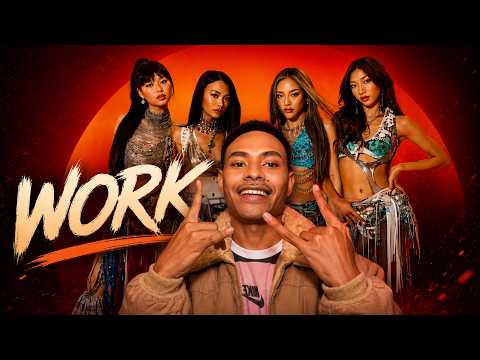 [REACTION] no na - work (Official Music Video)