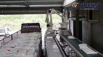automatic robot loading machine