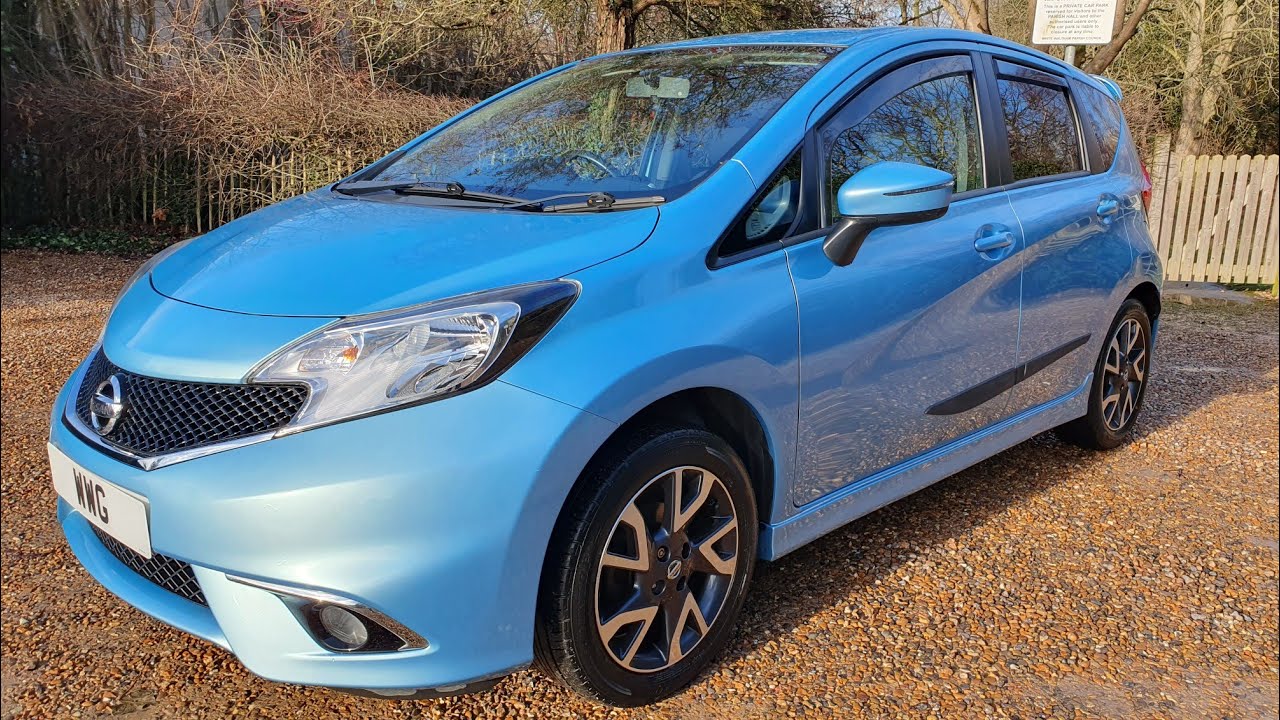 2015 (15) Nissan Note 1.2 12V Acenta Euro 5 (s/s) 5 Door Blue 22800 Miles £6,295.00
