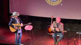 Chris Hillman, Dwight Yoakam sing "Sin City" to celebrate Country Hall of Fame's California exhibit