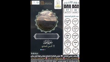 وما أعجلك عن قومك يا موسى سورة طه ٨٣-٨٥ القارئ أنس العمادي