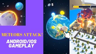 Meteors Attack! - iOS/ANDROID Gameplay screenshot 1