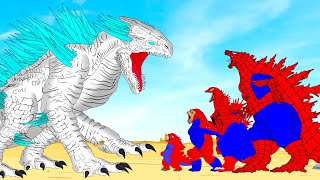 Rescue Baby SPIDER GODZILLA & KONG From Evolution Of SHIMO : Who Will Win?| Godzilla Cartoon by T - Cartoon 46,334 views 13 days ago 34 minutes