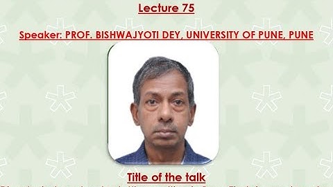 Lecture-75-Disorder induced vortex lattice melting in Bose Einstein condensates-Prof.Bishwajyoti Dey