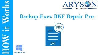 How to Restore or Extract File from Split & Compressed Windows Backup BKF File screenshot 5