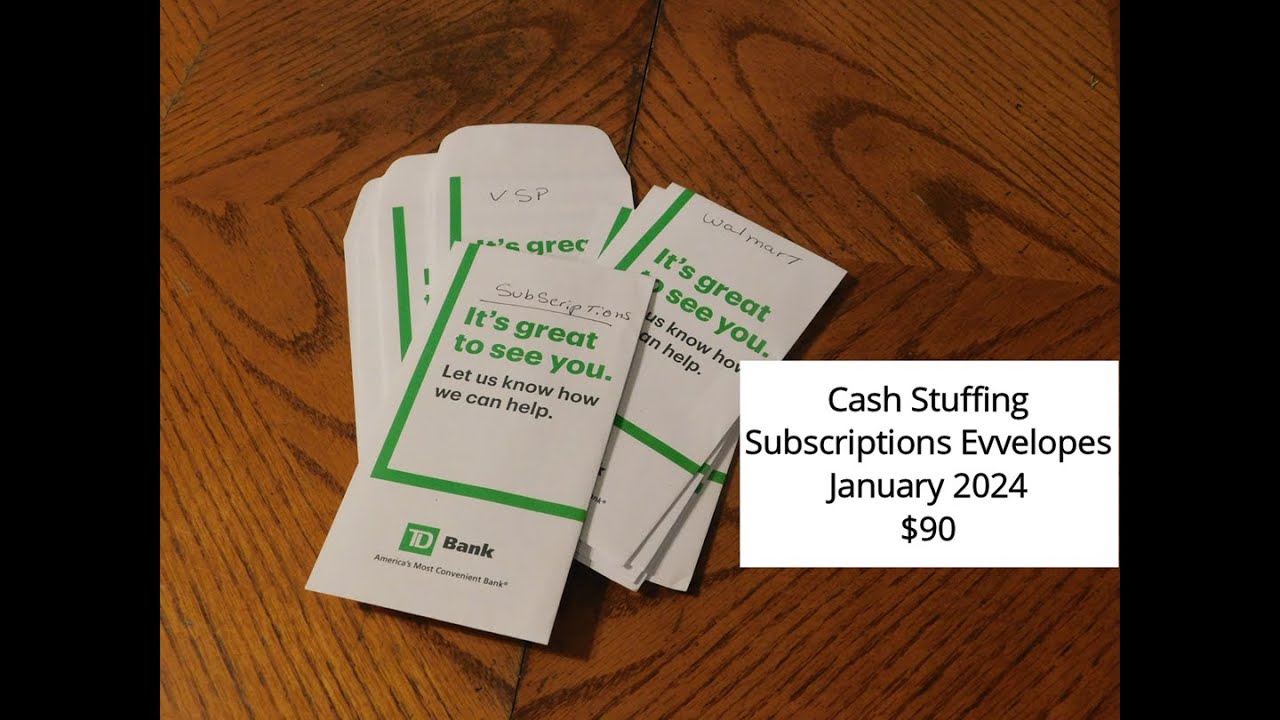 Subscription Envelope Stuffing Subscriptions Envelopes For January 2024! $90 - YouTube