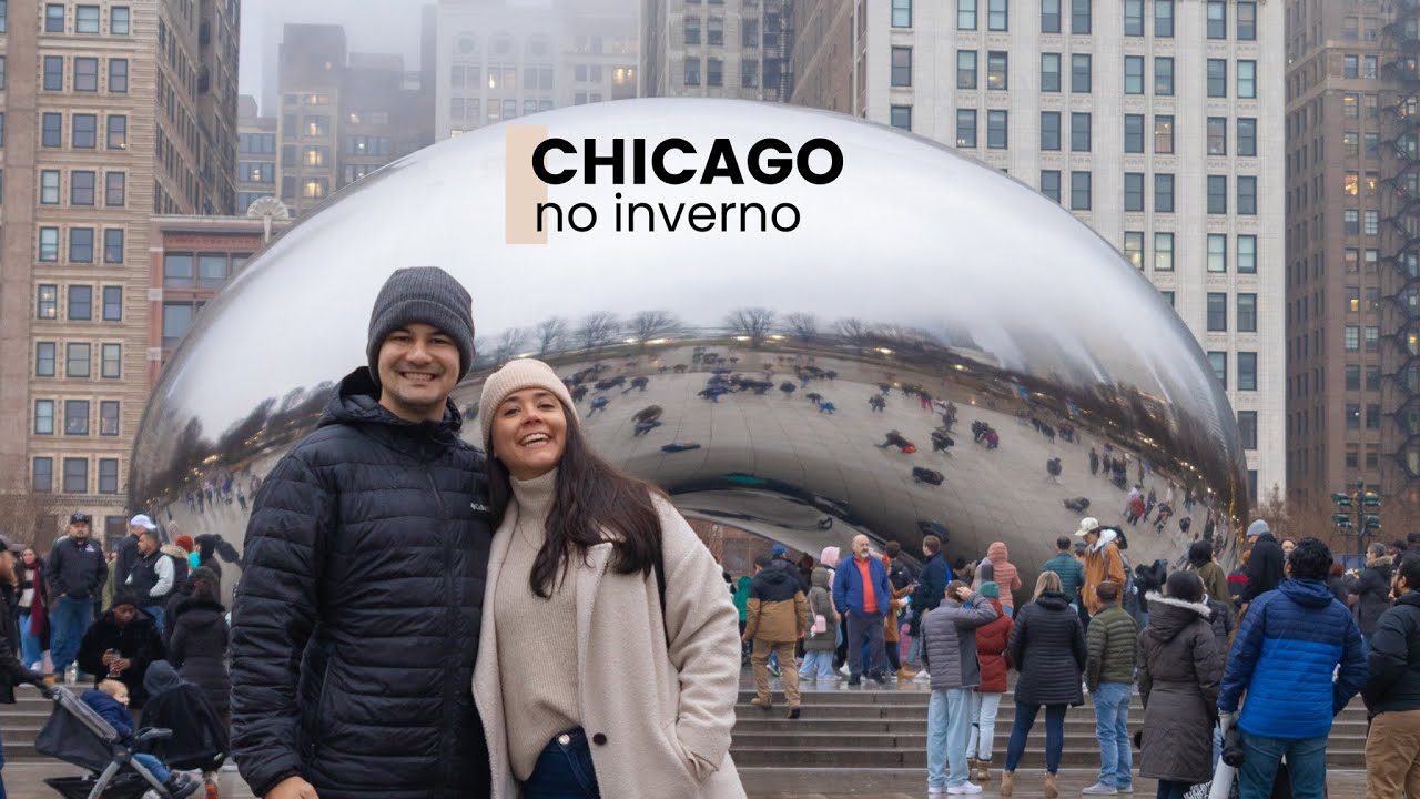 1 dia em Chicago no inverno