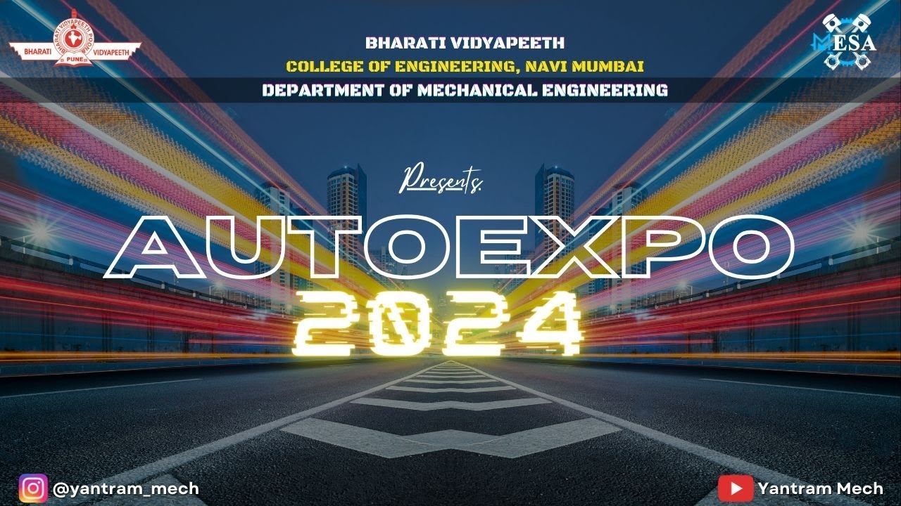 AutoExpo 2024 Trailer 12th Jan 2024 MESA AutoGeeks Yantram Mech