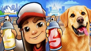 Dogman Run 2026 🆚 Subway surfers Sydney 2024 Map Comparison screenshot 5