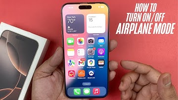 How to Airplane Mode Turn On/Off On iPhone 16 / 16 Pro