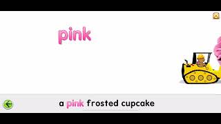 Starfall Colors Pink On Screen Recording