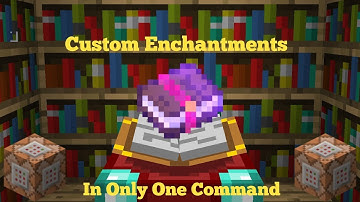 Minecraft | Custom Enchantments in Only One Command (1.12)