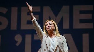 Italy election: Giorgia Meloni's far-right party Brothers of Italy wins most votes - exit polls