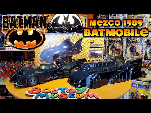 Mezco Batman 5 Points 1989 BATMOBILE (review + custom to hold taller figures)