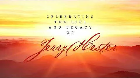 Memorial Celebration for Jerry Hester