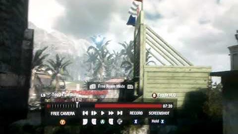 tomahawk across the map on hazard on call of duty black ops