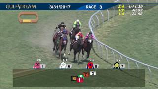 Gulfstream Park Race 3 | March 31, 2017