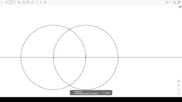 triângulo equilátero com régua e compasso