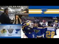 Behind the Scenes: Blues vs Hawks - Game 7 - View From the Organ Bench