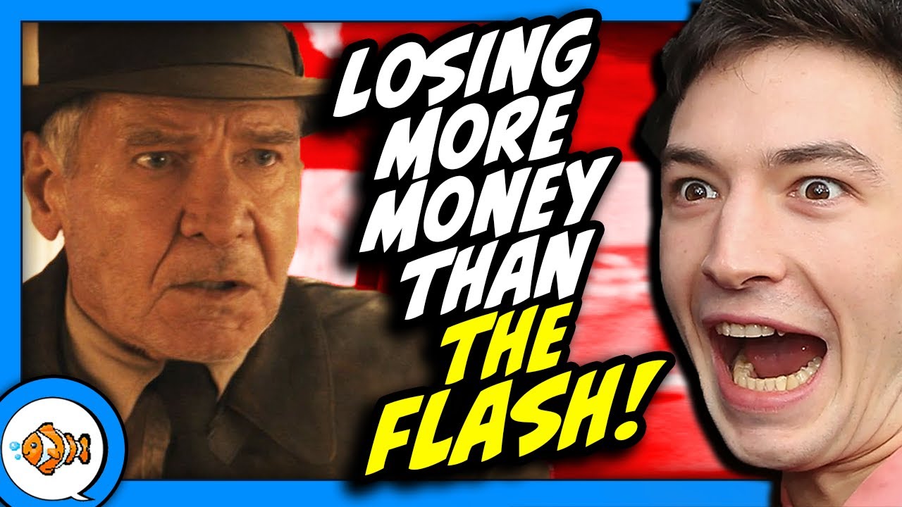 Indiana Jones 5 BOMBS and Will Lose MORE Money Than The Flash?!