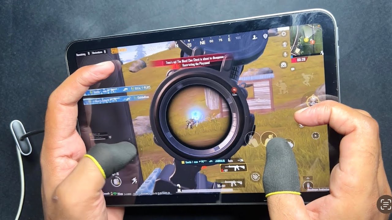 iPad Mini 6 PUBG HANDCAM🔥Smooth+EXTREME 60fps🔥4 Fingers claw | PUBG ...