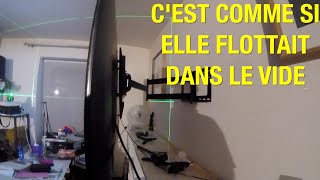 Comment ACCROCHER  une TELEVISION au MUR