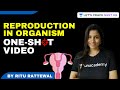 Reproduction in Organism One-Shot Video by Ritu Rattewal | NEET Biology | NEET 2021 | NEET 2022