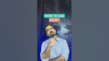 How to use PCR to understand market sentiment? #trading #shorts