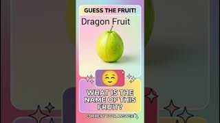 Guess the Fruit 🍎🍌 | Fun Fruit Quiz for Kids | Learn Fruits #KidsQuiz #LearningForKids #shorts