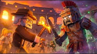 "Zombie Gladiator: Arena Of The Damned" - A Minecraft Music Video ♪ (Minecraft Animation) screenshot 5