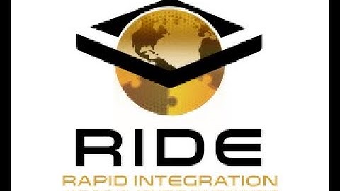 Introduction to RIDE: Rapid Integration and Development Environment