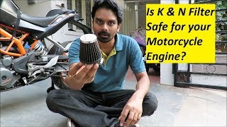 Is K & N Filter Safe for your Motorcycle Engine?