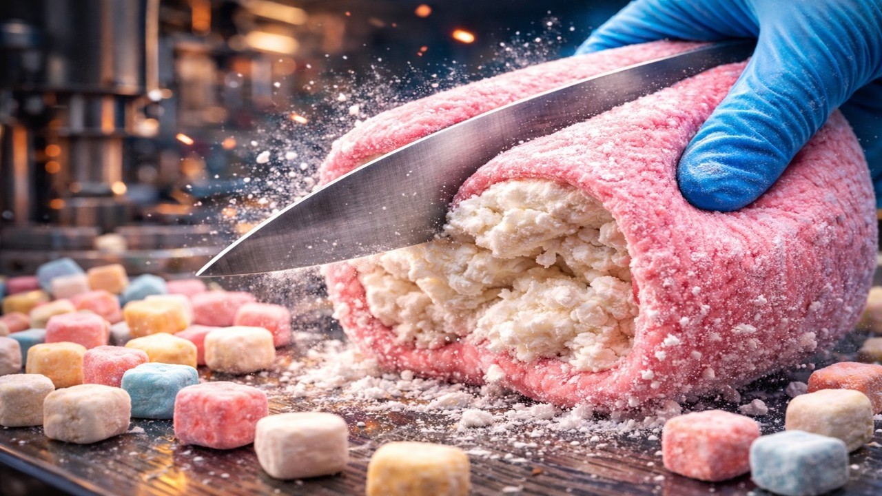 La Fabricación de MALVAVISCOS Explicada: Desde la Mezcla hasta el Empaque