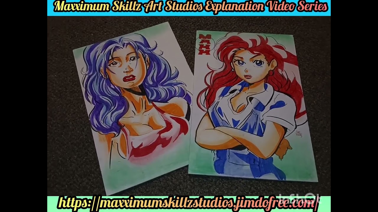 New character concept in promotional video from Faith Blade Comics