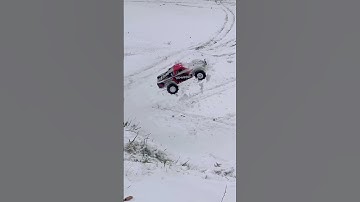 Traxxas Slash 4x4 Snow Bash with Paddle Tires!!