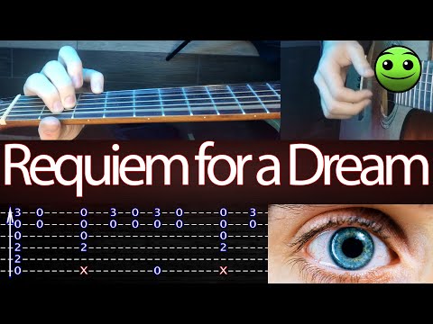 How to play 'Requiem for a Dream' Guitar Tutorial [TABS] Fingerstyle