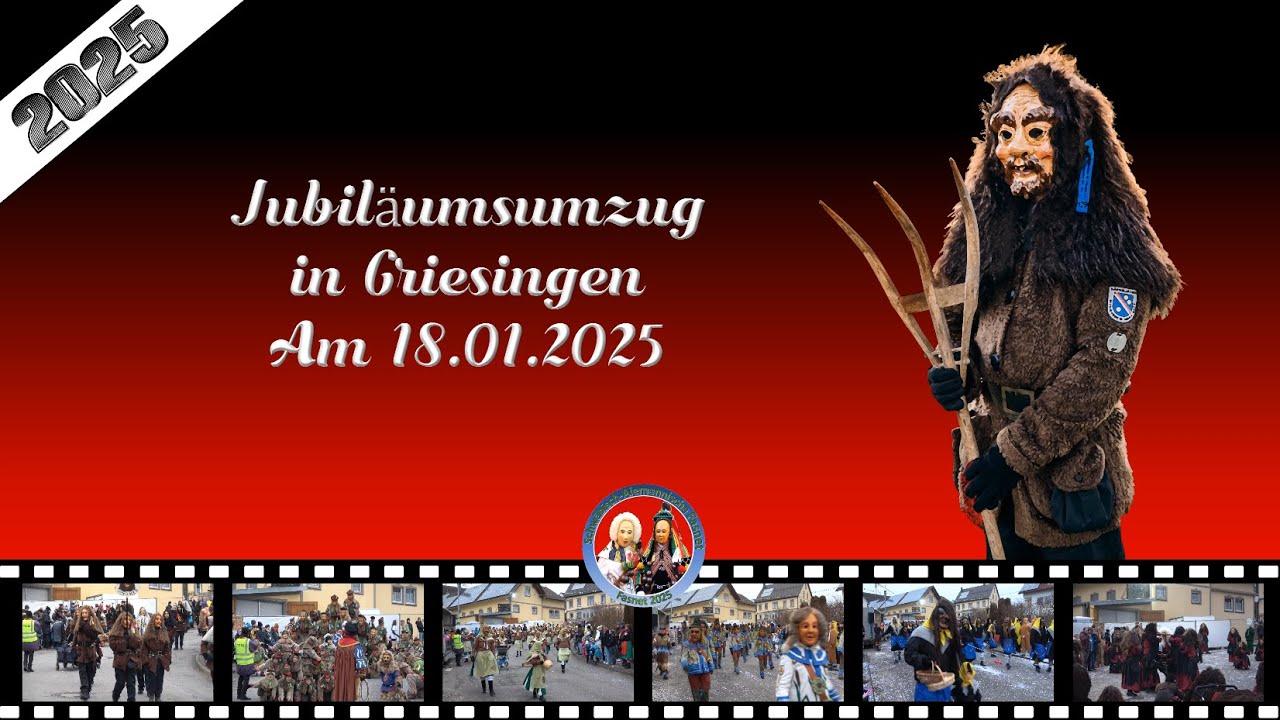 18.01.2025 Jubiläumsumzug in Griesingen