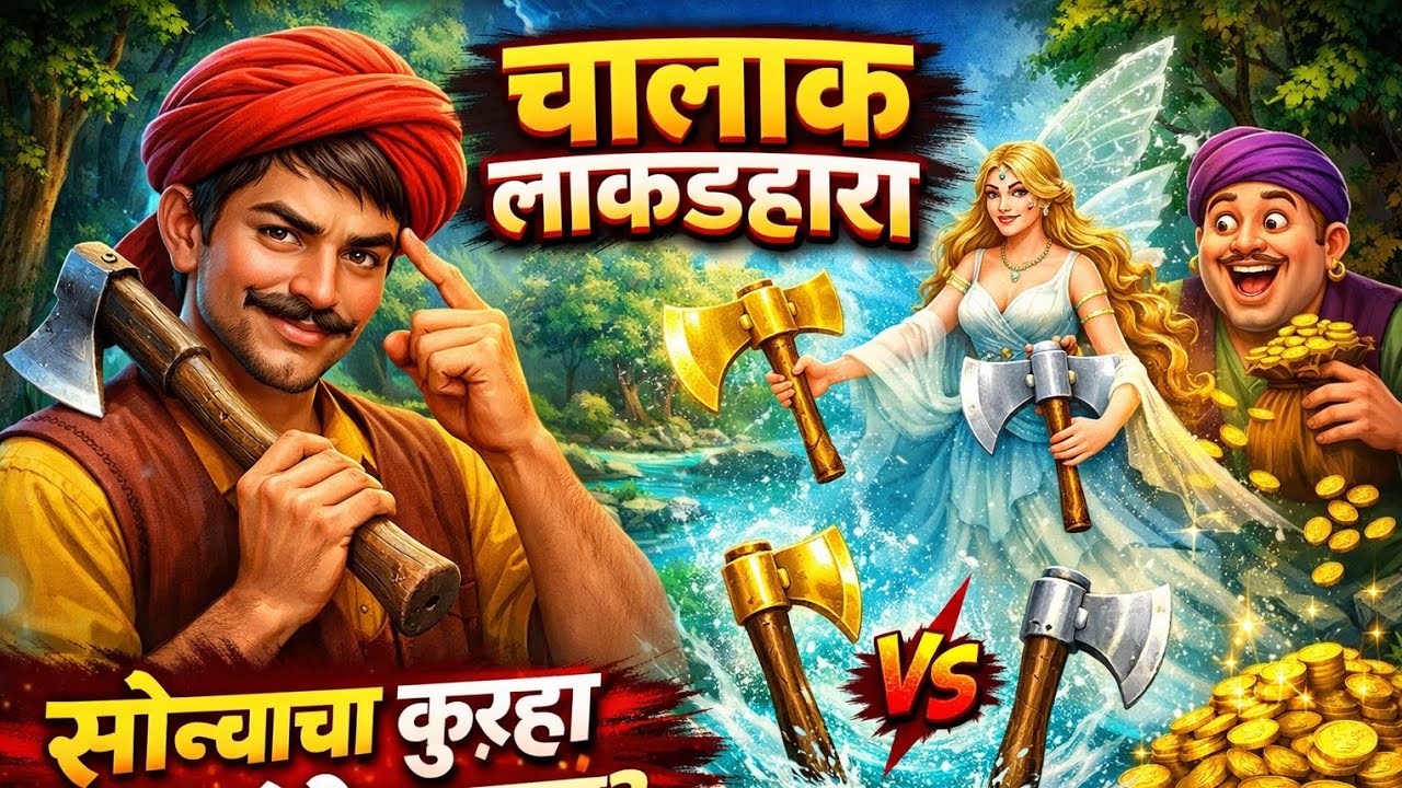 chalak Lakadhara | Hindi Stories | Bedtime stories | moral Stories