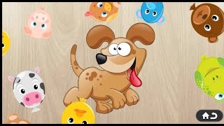 (MaxTvKids) Puzzle de animais para Crianças Aprendendo nomes de Animais. Puzzle Infantil screenshot 4