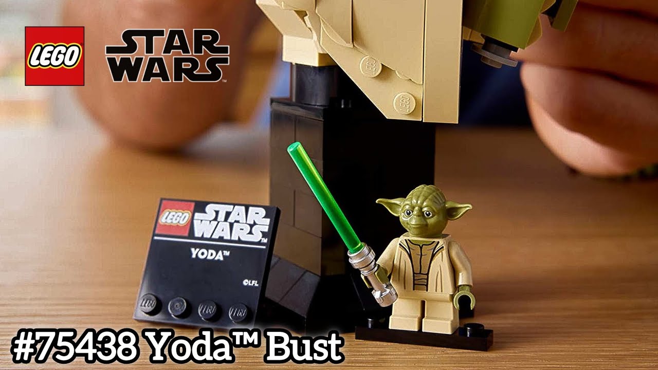 Lego New Star Wars Set - #75438 Yoda™ Bust - YouTube