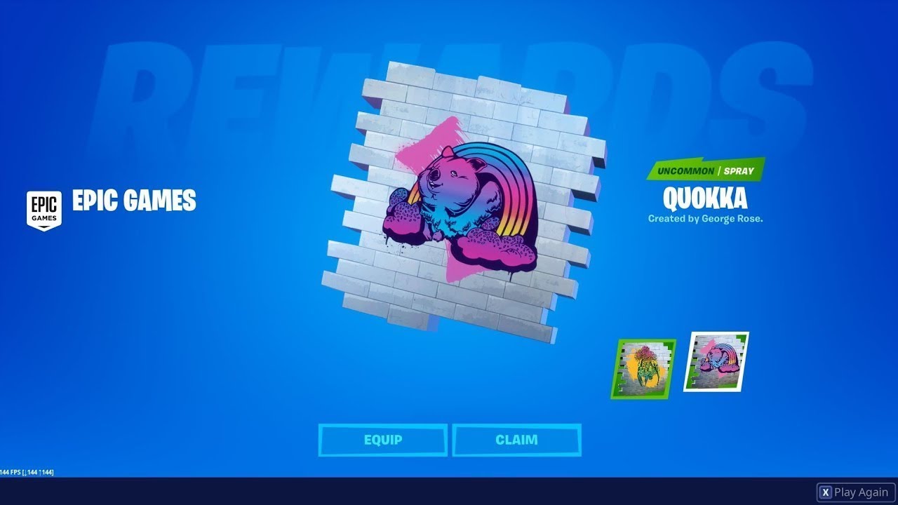 Fortnite Oceania Sprays Free Fortnite Oceania Eucalyptus Quokka Spray Fortnite Exclusive Eucalyptus Quokka Sprays Youtube
