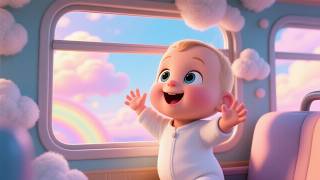 Baby Rode a Cloud Bus ☁️🚌 | Magical Sky Adventure for Kids | Fun Nursery Rhyme